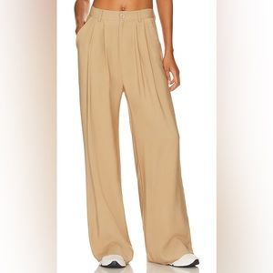 NONchalant Fabi Wide Leg Pant in Camel Size Medium